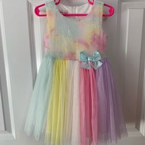 Sequin and tulle dress. 3T